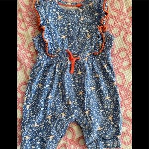 Adorable Mini Boden baby romper size 0-3 months